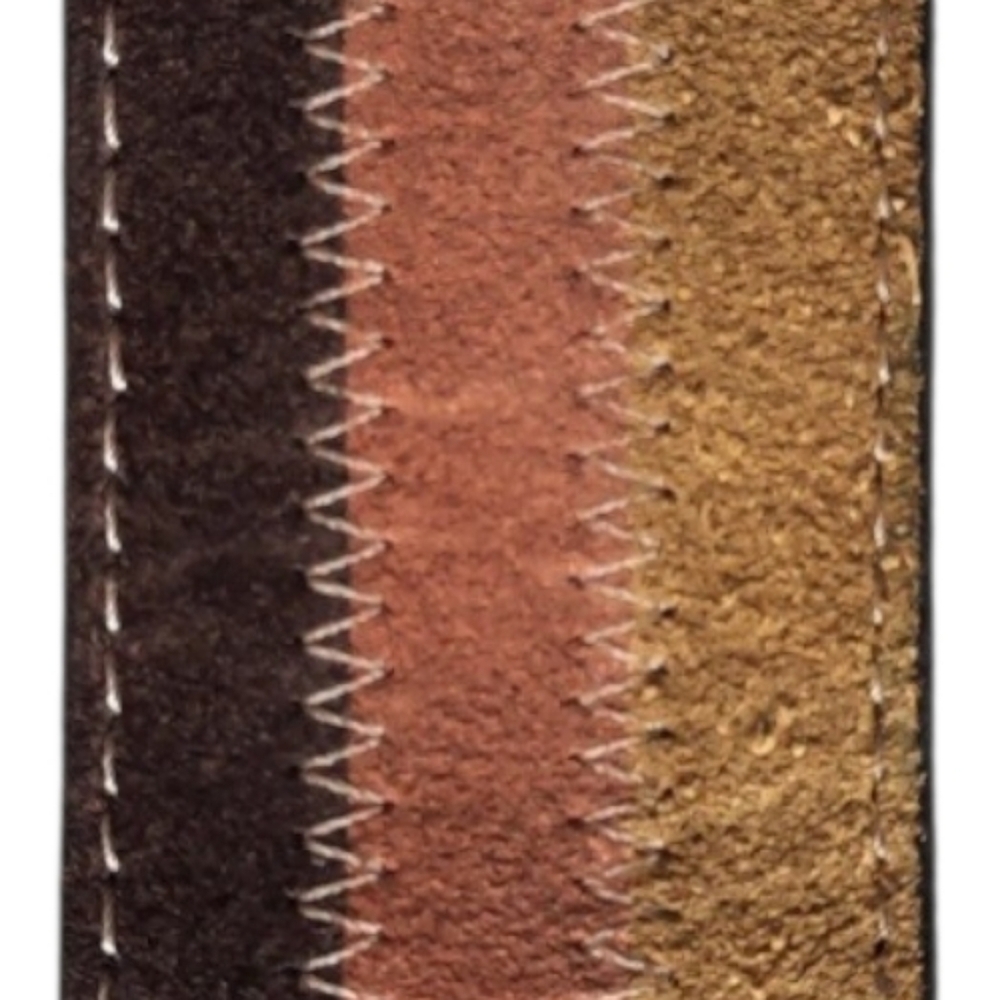 Gap Garrison Solid Brass Multicolor Suede Leather… - image 4